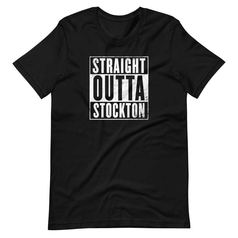 T-shirt Straight Outta Stockton